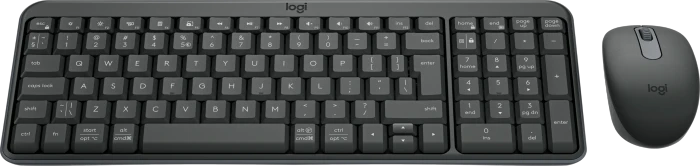 Logitech MK250 Compact Wireless Combo Graphite, Bluetooth, US