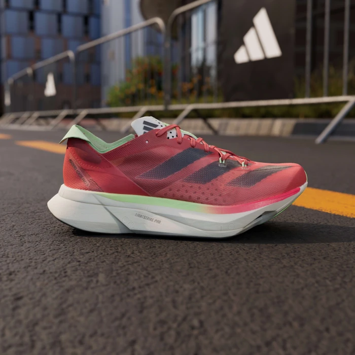 adidas Adizero Adios Pro 3 preloved scarlet/aurora metallic/solar red (Damen)