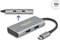 DeLOCK 4-Port USB-Hub, 2x USB-C 3.1, 2x USB-A 3.1, USB-C 3.1 [Stecker] Vorschaubild