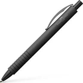 Faber-Castell Essentio Aluminium Kugelschreiber schwarz