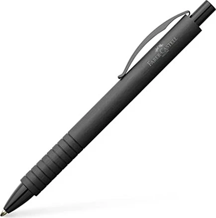 Faber-Castell Essentio Aluminium Kugelschreiber schwarz