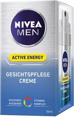 Nivea MEN Active Energy Gesichtspflege Creme, 50ml – Bild 2 von 2
