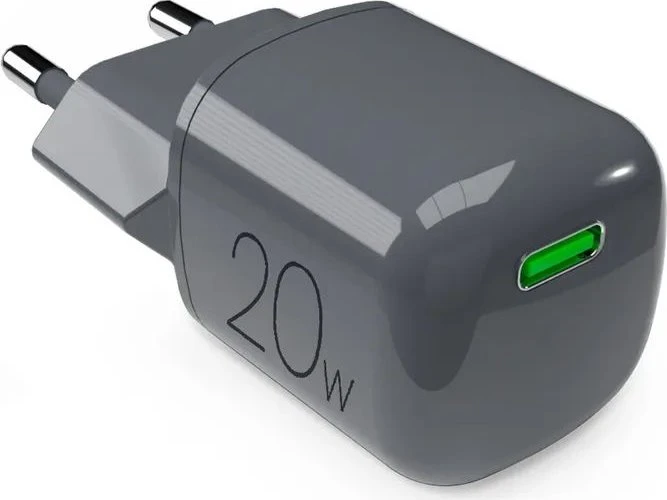 Puro MiniPro 20W USB-C Wall Charger GaN grau