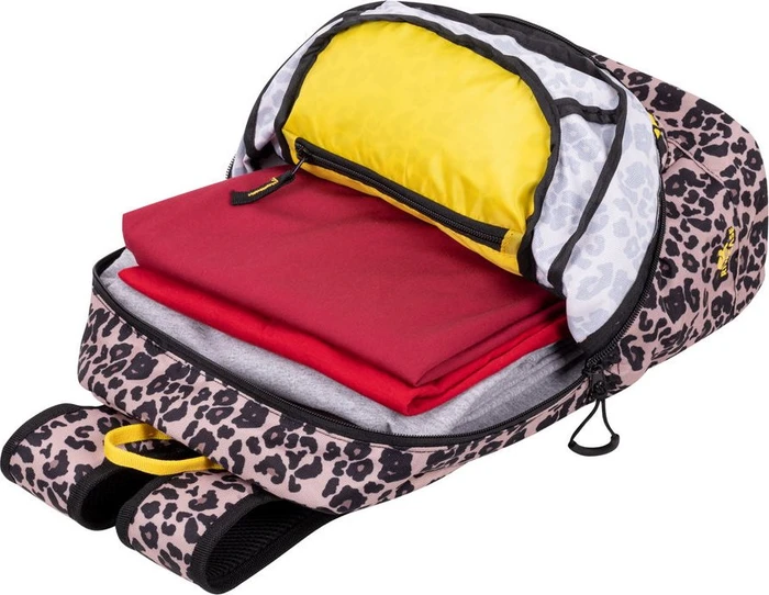 RivaCase Erebus 5421 Stadtrucksack Laptop Rucksack 13.3", leopard