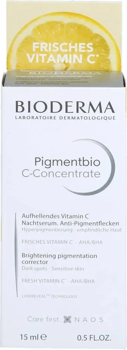 Bioderma Pigmentbio C-Concentrate Vitamin C Nachtserum, 15ml