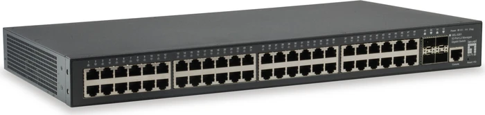 LevelOne GEL Kilby Rackmount Gigabit Managed Switch, 48x RJ-45, 4x SFP