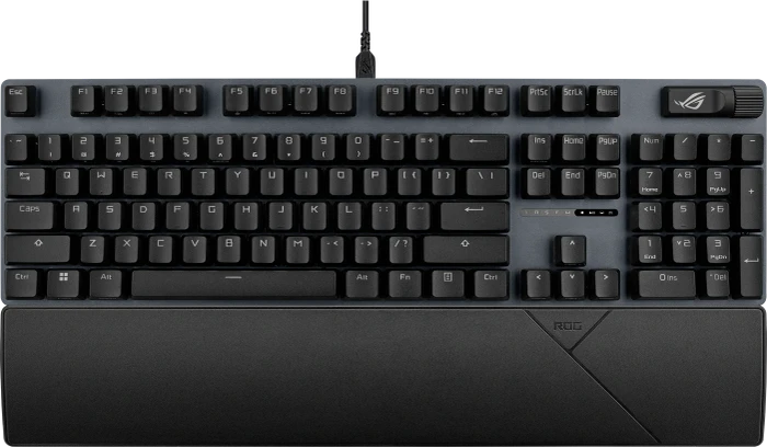 ASUS ROG Strix Scope II X, PBT, LEDs RGB, hot-swap, ROG NX SNOW V2, USB, FR