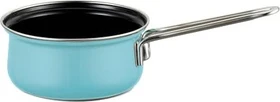 Riess Nouvelle Kristallblau Stielkasserolle 16cm 1l