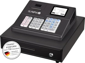 Olympia K100 schwarz, Kassensystem