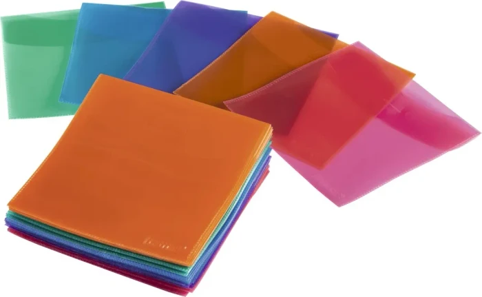 Hama CD-/DVD-Schutzhüllen, mehrfarbig, 50 Stück