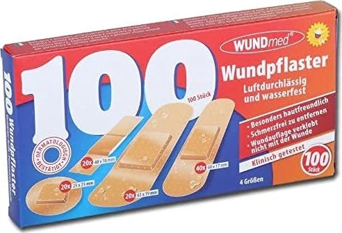 WUNDmed 4 Größen, 100 Stück