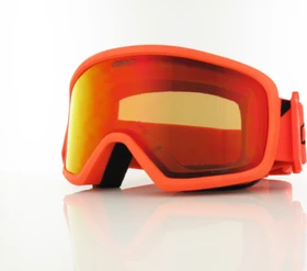 Giro Stomp orange wordmark/amber scarlet (Junior)