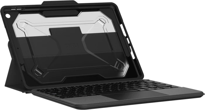 UAG Rugged Bluetooth Keyboard with Trackpad für iPad 7/iPad 8/iPad 9, schwarz, DE