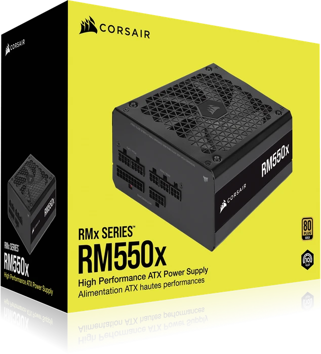 Corsair RMx Series 2021 RM550x 550W, ATX 2.4