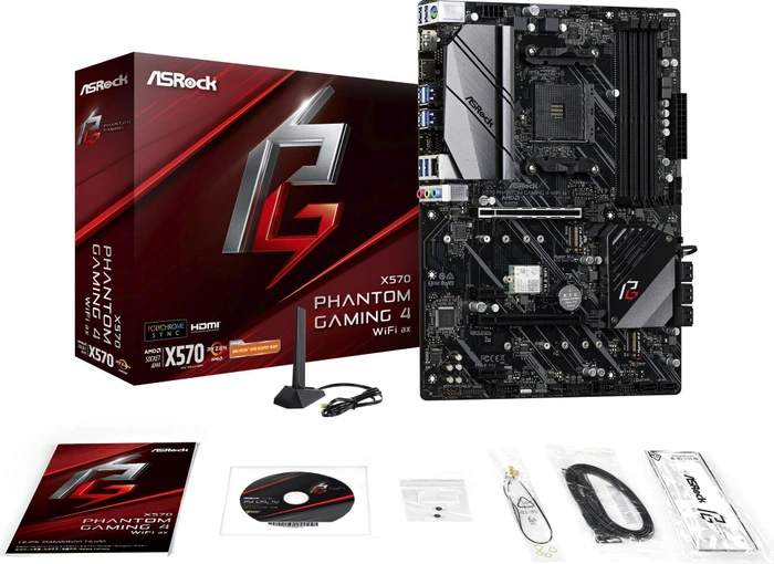ASRock X570 Phantom Gaming 4 WiFi ax (AMD AM4)