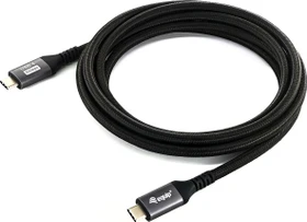 Equip USB-C Kabel, USB 3.2 Gen2x2, 20Gb/s, 4K60Hz, 100W PD, USB-C [Stecker] auf USB-C [Stecker], 2m (128382)