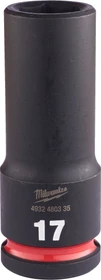 Milwaukee Shockwave Außensechskant Steckschlüssel 1/2", 17x78mm, 1 Stück