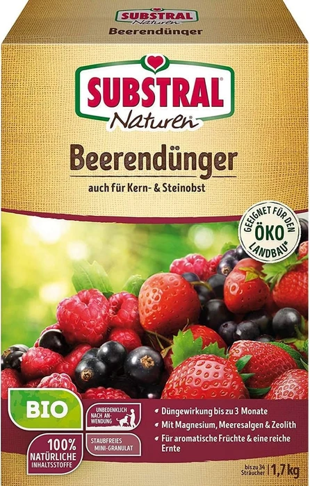 Evergreen Garden Care Substral Naturen Bio Beerendünger, 1.7kg