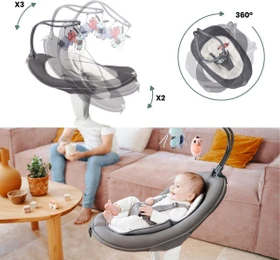 Babymoov Swoon Motion Babyschaukel zink
