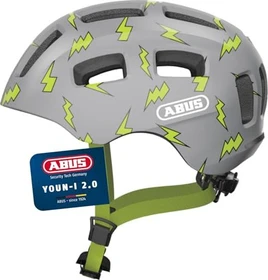 ABUS Youn-I 2.0 Kinderhelm grey flash