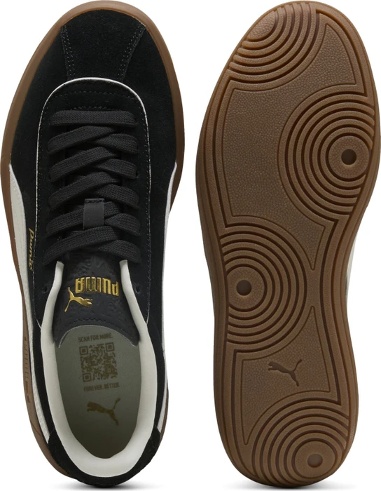 Puma Club Klassika Wildleder puma black/warm white (Damen)