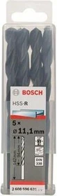 Bosch Professional HSS-R Spiralbohrer, 11.1x94x142mm, 5 Stück