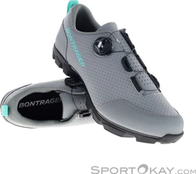 Bontrager Evoke Modell 2022 battleship quicksilver/miami green
