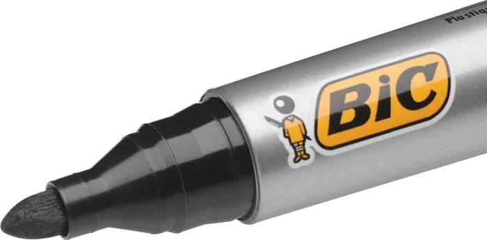 BIC Marking 2000 ECOlutions Permanentmarker Rundspitze 1.7mm schwarz/blau/rot/grün, 4er-Set, Box