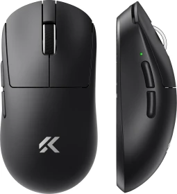 Mchose A7 V2 Ultra 8K Lightweight Wireless Gaming Mouse, schwarz, USB/Bluetooth (HW-A7V2-5)