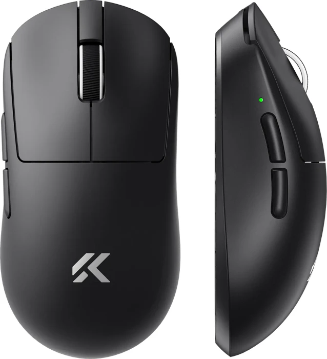 Mchose A7 V2 Ultra 8K Lightweight Wireless Gaming Mouse, schwarz, USB/Bluetooth