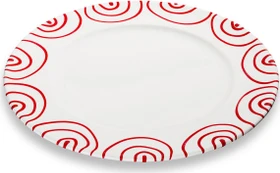 Gmundner Keramik Rotgeflammt Speiseteller Gourmet 29cm