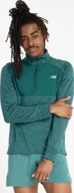 New Balance Athletics Heat Grid 1/2 Zip Funktionsshirt langarm new spruce (Herren)