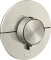 Hansgrohe Axor ShowerSelect ID rund Thermostat für 1 Verbraucher und einen zusätzlichen Abgang edelstahl optic Vorschaubild