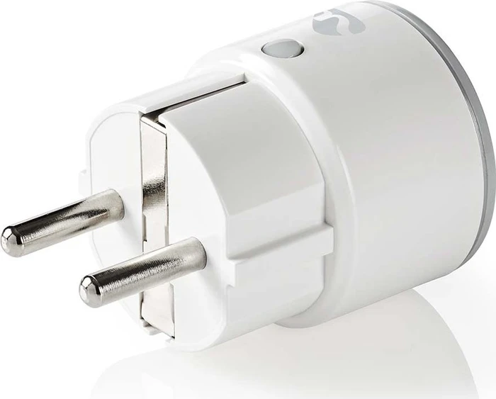 Nedis WLAN Smart-Steckdose mit Energieverbrauchsmesser, 2500W, Typ F, Smart-Steckdose mit Strommessfunktion