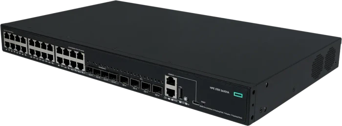 HPE CW 2150 Series Rackmount Gigabit Managed Switch, 20x RJ-45, 4x SFP+, 4x RJ-45/SFP, 405W PoE+