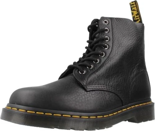 Dr. Martens 1460 Pascal Ambassador Soft Leather Lace Up Boots schwarz