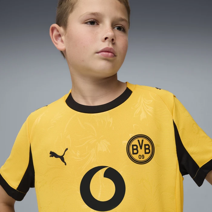 Puma BVB Borussia Dortmund Cup 2025/2026 Trikot kurzarm (Junior)