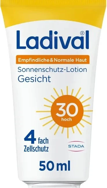 Ladival empfindliche & normale Haut Sonnenlotion LSF30, 50ml