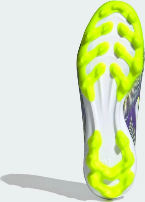 adidas F50 League AG purple rush/cloud white/lucid lemon