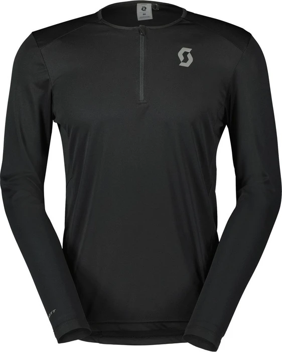 Scott Endurance Tech Funktionsshirt langarm schwarz (Herren)