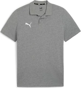Puma teamGOAL Casuals Poloshirt kurzarm medium grey heather/puma white (Herren)