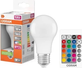 Osram Ledvance LED Star+ RGBW Remote Classic A 60 9W/827 E27