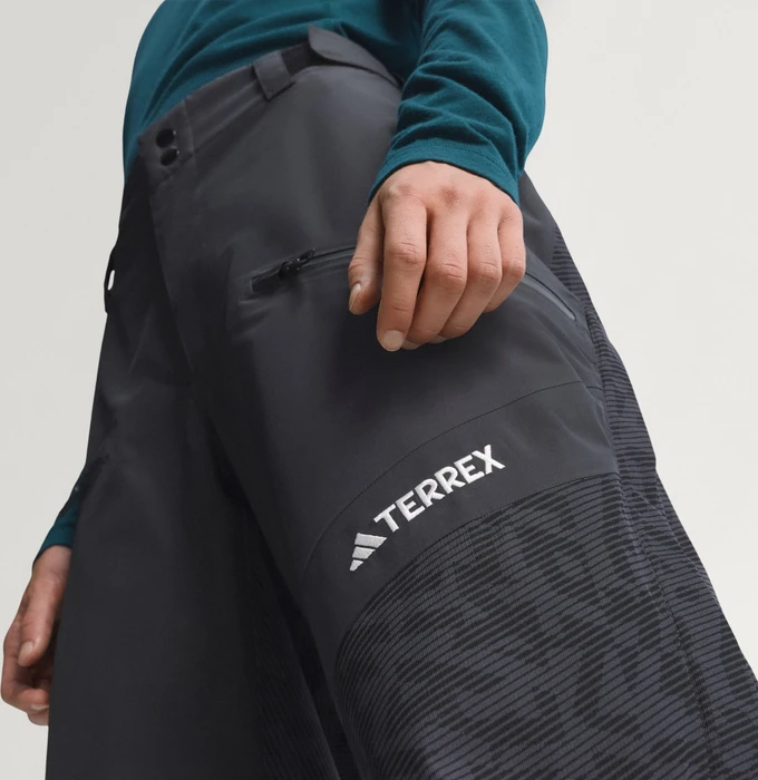 adidas Terrex Techrock Hybrid Primeknit Climaproof+ Skihose lang black (Herren)