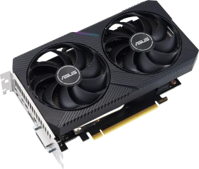 ASUS Dual GeForce RTX 3050 OC V2, DUAL-RTX3050-O8G-V2, 8GB GDDR6, DVI, HDMI, DP