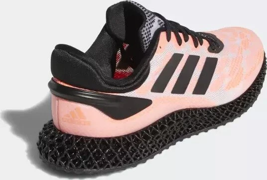 adidas 4D Run 1.0 signal coral/core black/cloud white