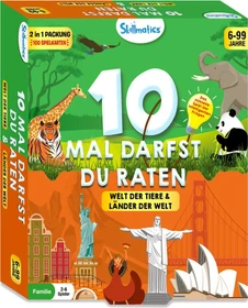 10 Mal Darfst Du Raten: Welt der Tiere & Länder der Welt