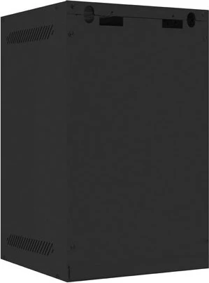 Lanberg WF10 Series 10" Rack Wandschrank 9HE, hängend, Flatpack, Stahltür, IP20, RAL 9004, 310mm tief