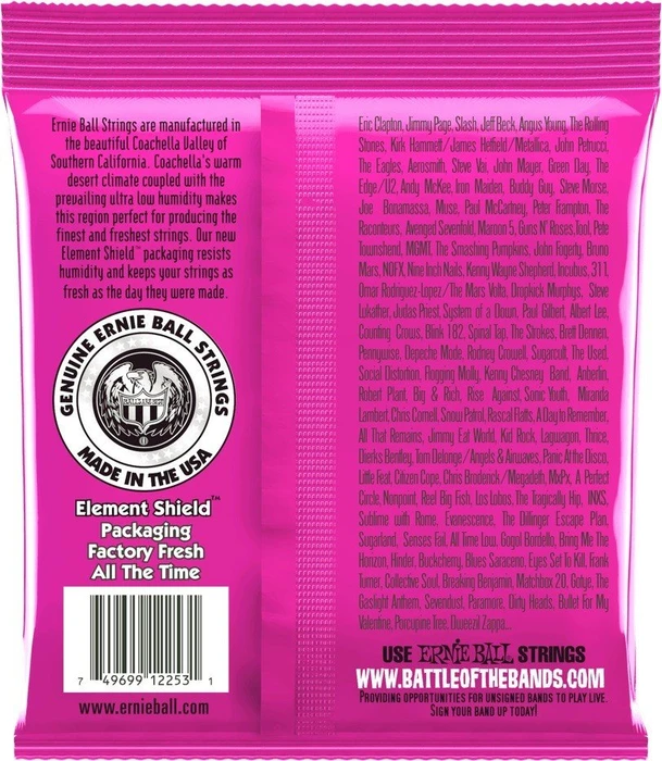 Ernie Ball Classic Rock n Roll Pure Nickel Wrap Super Slinky