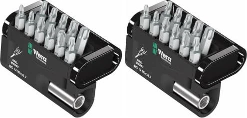 Wera Bit-Check 12 Wood 2 Bitset inkl. Werkzeugbox, 12-tlg.