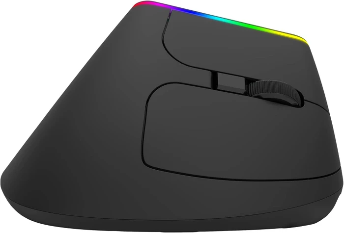Ordissimo Ergonomic Vertical Wireless Mouse schwarz, USB